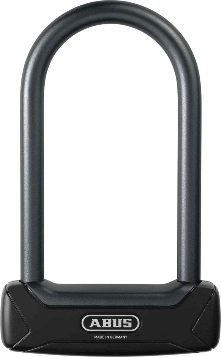 Abus U-lock Granit Plus 640 135HB230 + support TexkF - antivol de vélo extra léger avec support rond - -niveau de sécurité 12 - noir