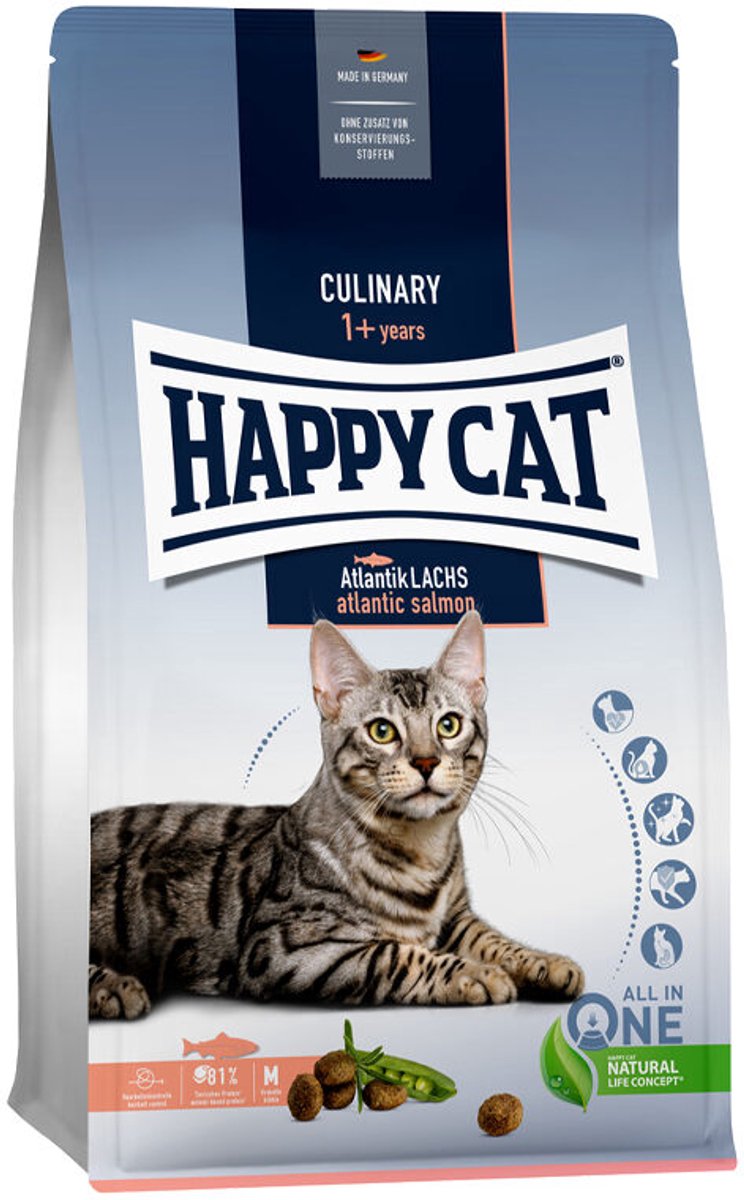 Happy cat culinaire saumon atlantique - 1,3 kg