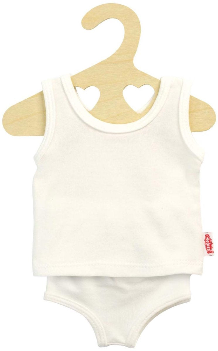Heless sous-vêtements de poupée blanc 20-25 cm - ensemble de vêtements pour poupée.