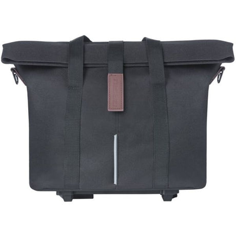 Basil sac à main de vélo city mik 8 - 11 litres 19 x 30 x 26 cm - noir