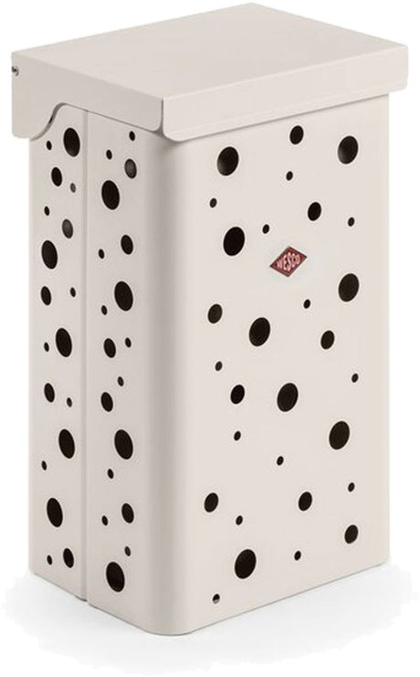 Wesco panier à linge simple avec insert | 32 litres | métal - sable mat | panier de lavage