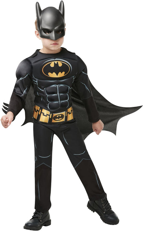 Rubis France - déguisement garçon batman luxe avec masque - 128 140 (9-10 ans)