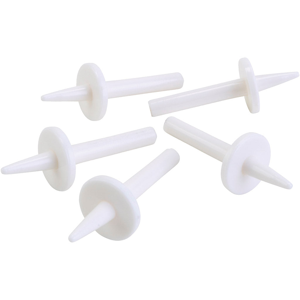 Socles supérieurs rotatifs, h : 4, d 1,5 cm, 100 pièces 1 boîte