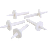 Socles supérieurs rotatifs, h : 4, d 1,5 cm, 100 pièces 1 boîte