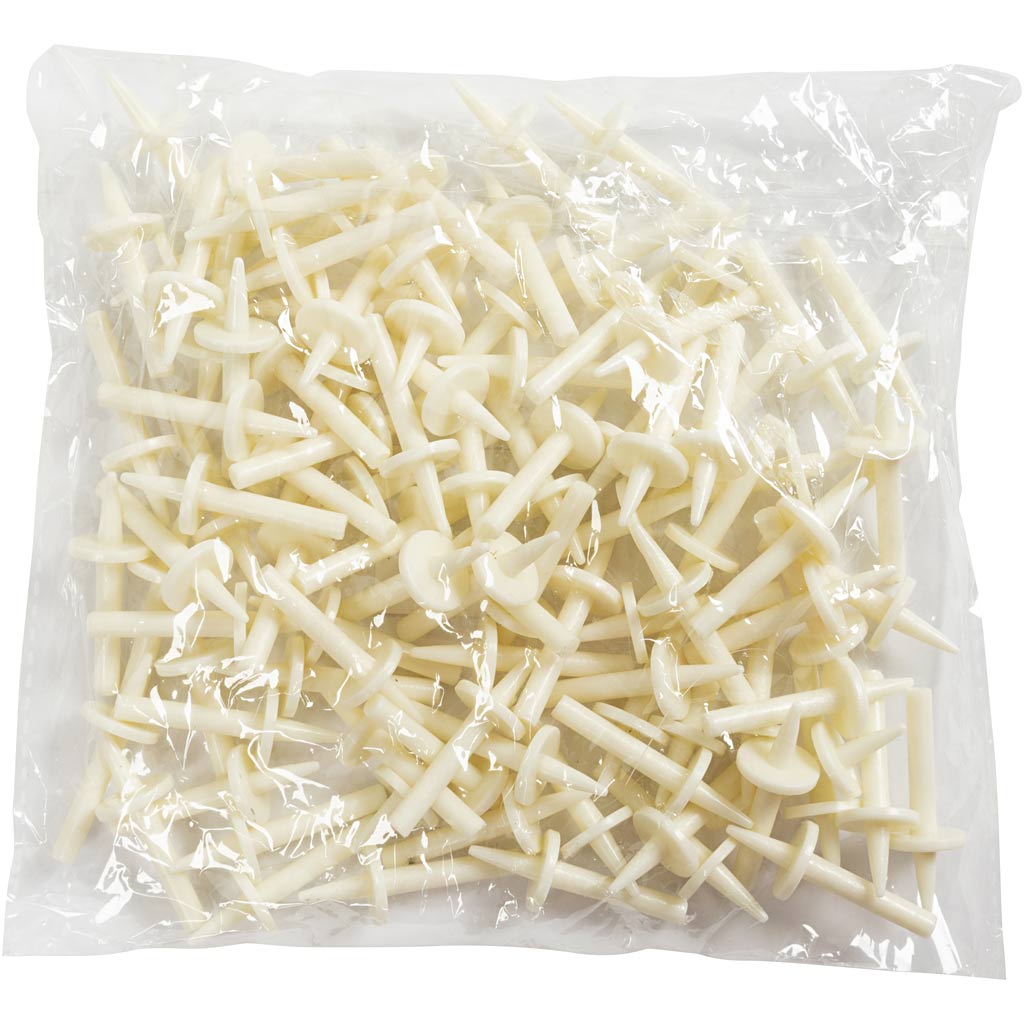 Socles supérieurs rotatifs, h : 4, d 1,5 cm, 100 pièces 1 boîte