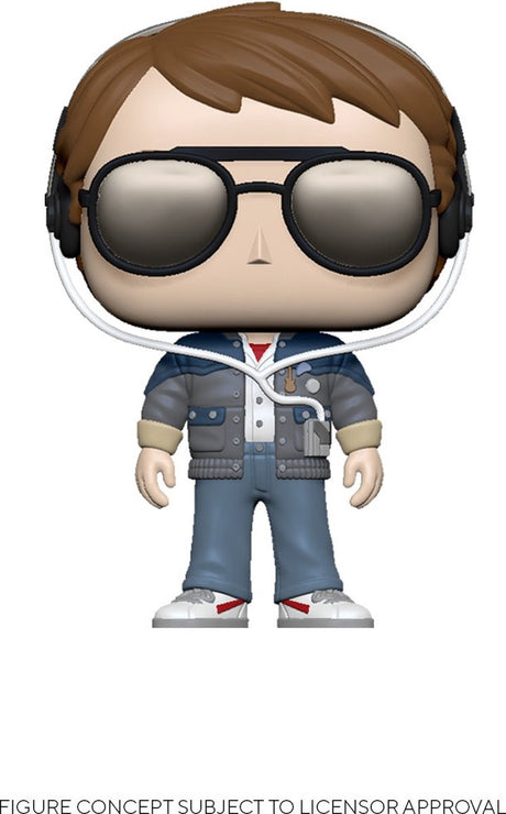 Funko pop back to the future figurine en vinyle Marty avec des lunettes