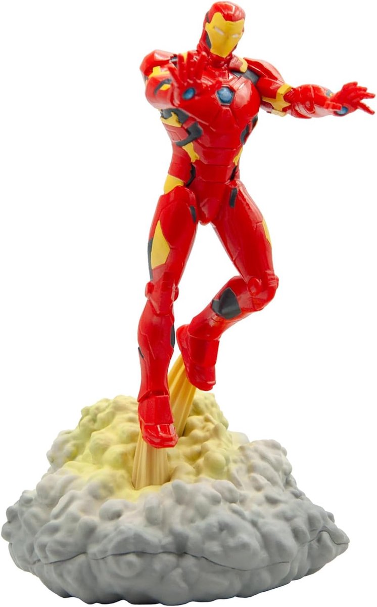 Bullyland 11331 – figurine de jeu et figurine de collection Iron Man des Avengers, env. 15 cm – Design réaliste et détaillé – Idéal comme figurine de gâteau et petit cadeau pour les enfants à partir de 3 ans.