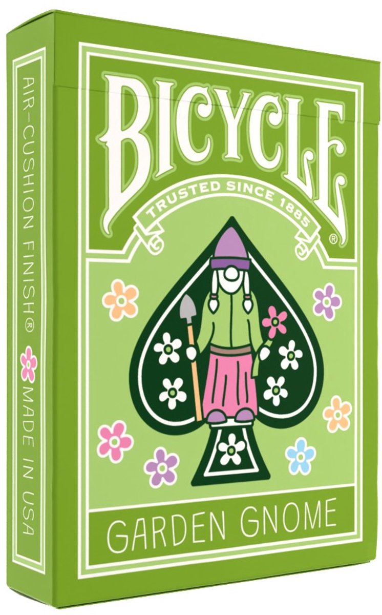 Nain de jardin Bicycle ® - Nain de jardin - Cartes à jouer premium - Poker - Créatifs