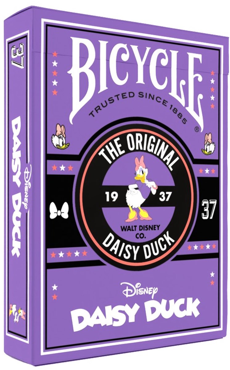 Bicycle Disney Classic Daisy Duck - Cartes à jouer premium - Poker - Objets de collection - Créatifs