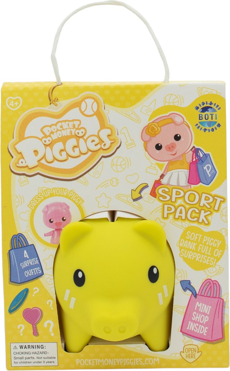 Cochons d'argent de poche - pack sport