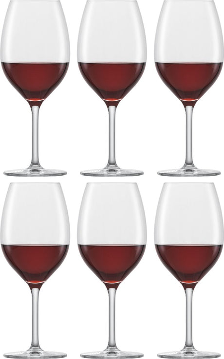 Verre à vin rouge banquet Schott zwiesel 1 - 0,475 l - lot de 6