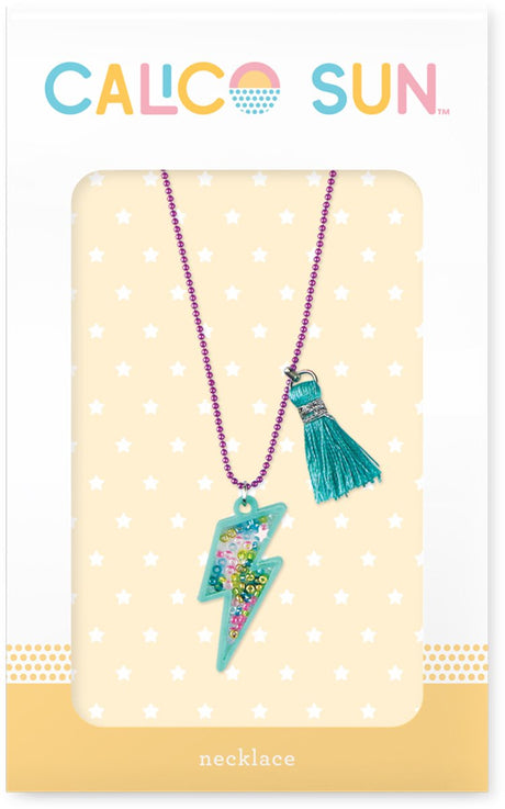 Calico soleil - collier charlie - éclair