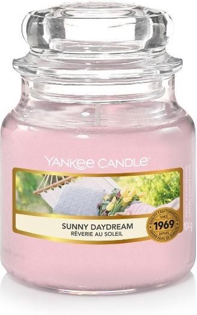 Bougie parfumée Yankee Candle petite rêverie ensoleillée - 9 cm ø 6 cm