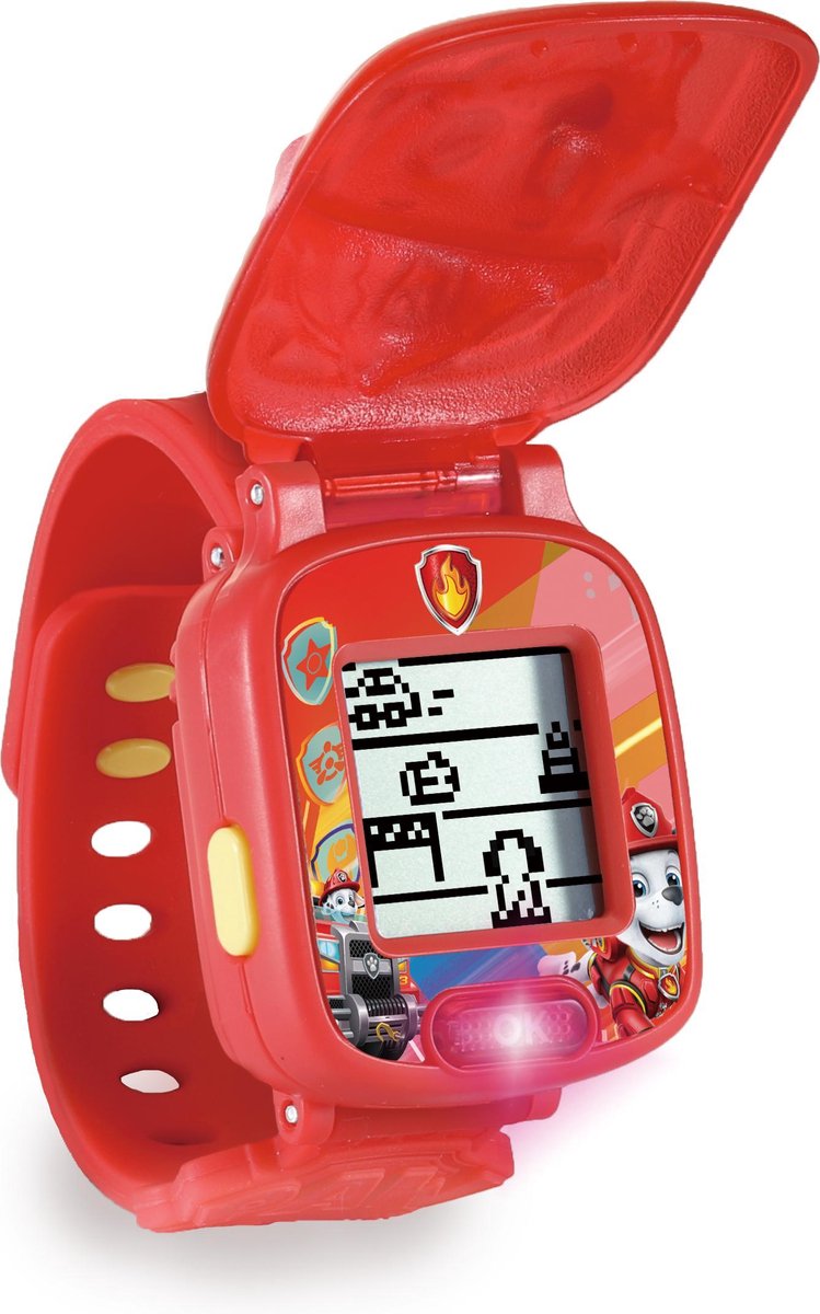 Montre Vtech Paw Patrol - Montre Marshall Adventure - Horloge éducative - Rouge