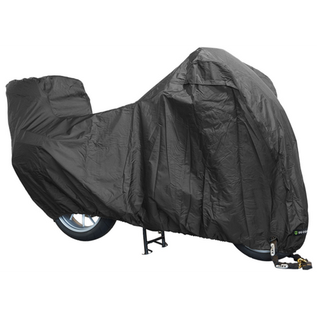 DS couvre la housse de moto alfa topcase - xxlarge - avec fenêtre de plaque d'immatriculation