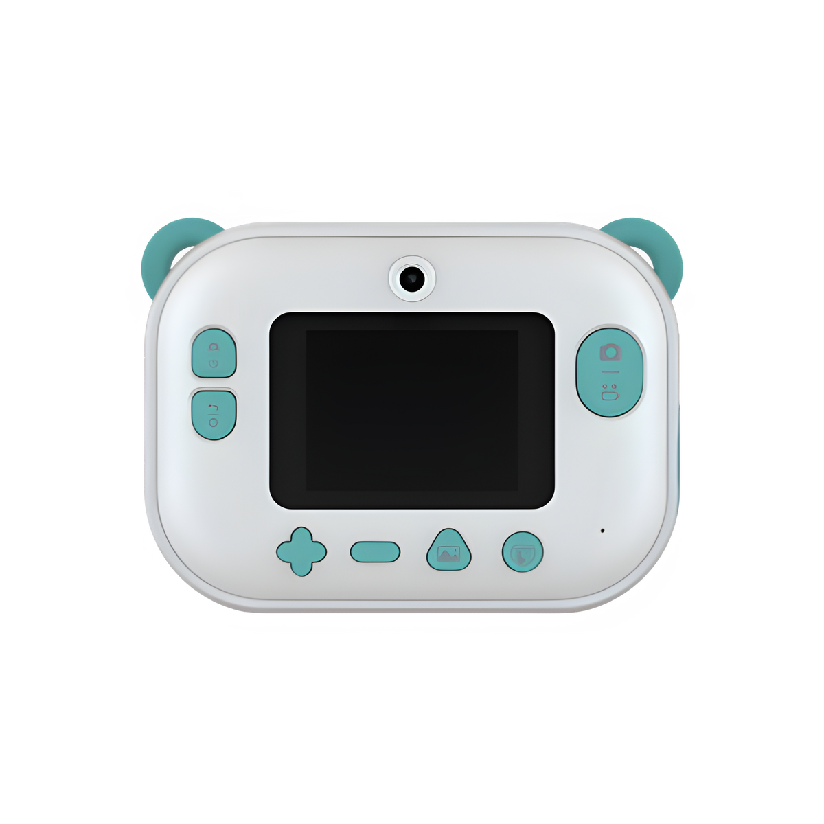 Myfirst camera insta wi bleu vert + motif de couleur autocollant thermique wi gratuit