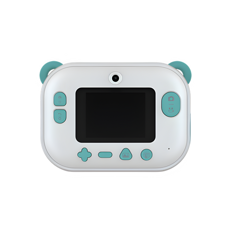 Myfirst camera insta wi bleu vert + motif de couleur autocollant thermique wi gratuit