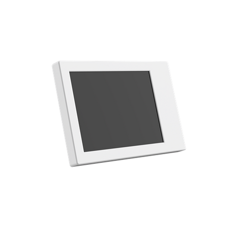 Mon premier cadre doodle 9 blanc