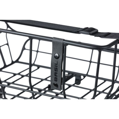 Basil Portland - Panier à vélo - First - Matt Black