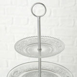 Boltze home etagere relief h35cm verre