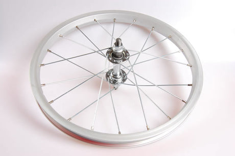 Roue avant KT 16x1,75 aluminium peint argent