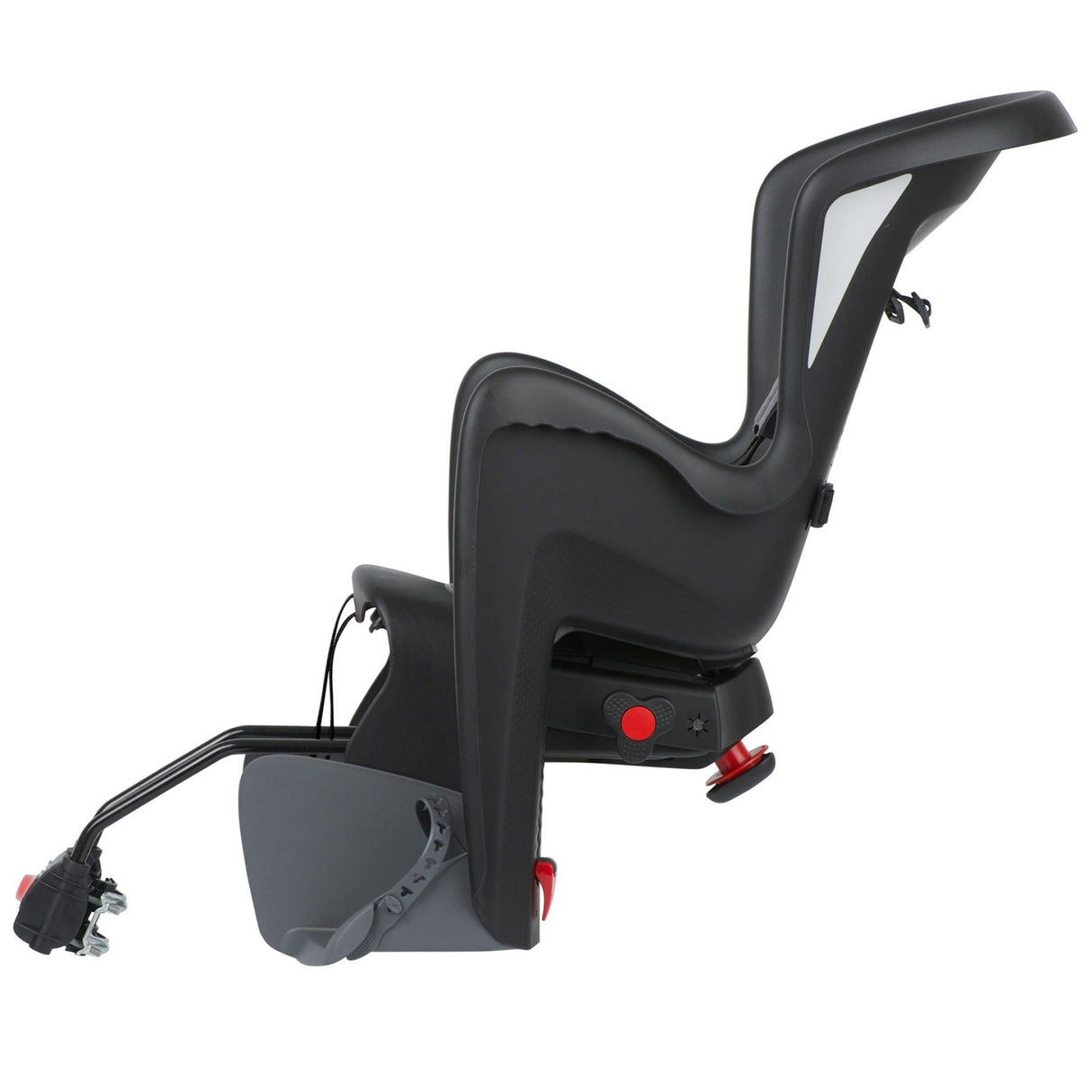 Asiento infantil de PoliSport detrás de Bilby Maxi RS Confirmación de marco Negro