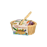 Pic à légumes en bois dans un panier à bibelots, 11 pcs.