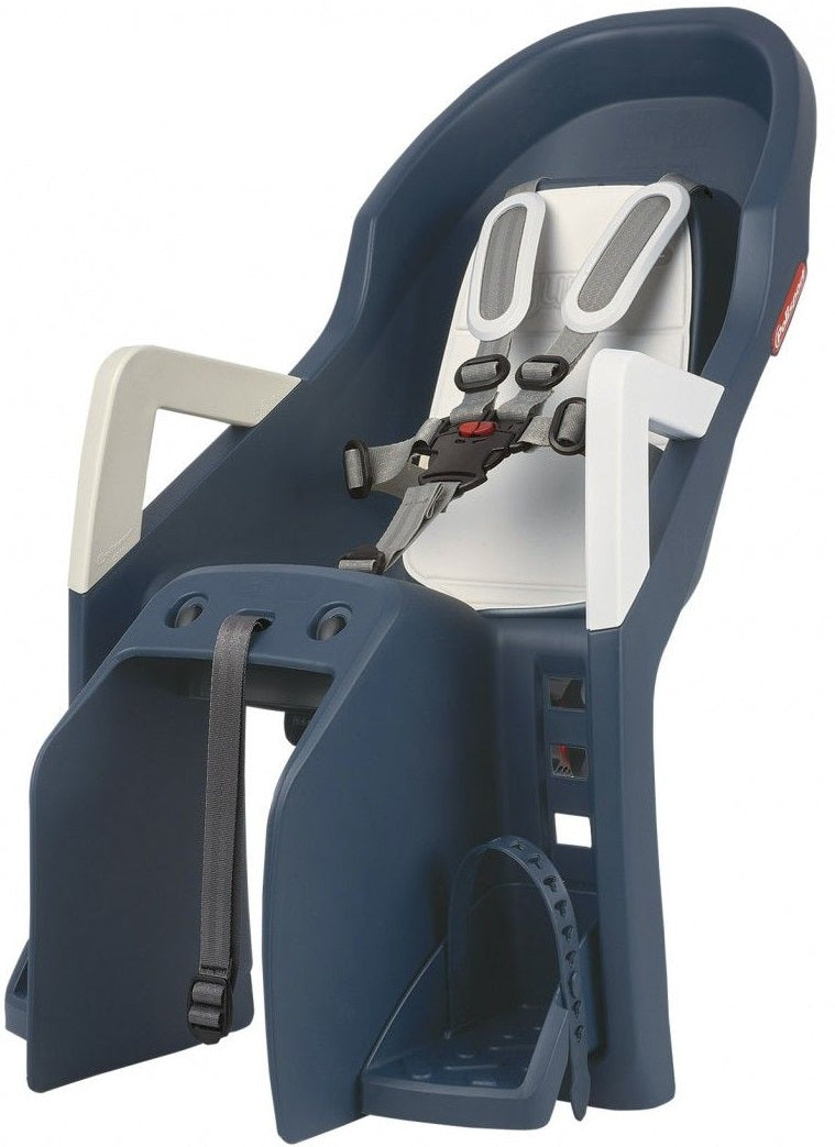 Polisport Child siège derrière Guppy Maxi + avec confirmation de transporteur (CFS) - Crème de jeans