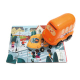 Topbright Wooden Jigsaw Puzzle z autobusem szkolnym, 24.