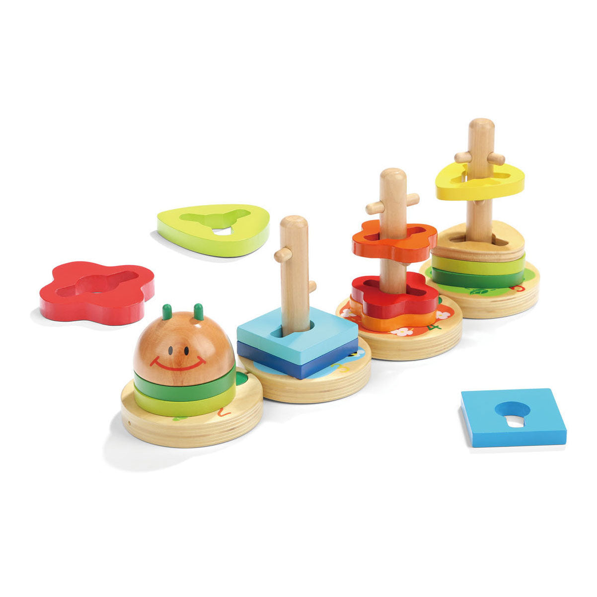 Topbright Wooden Stack toys Rups