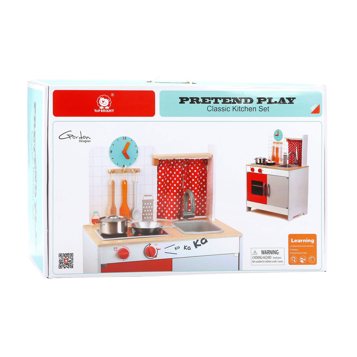 Topbright Wooden Kitchen Playing Set