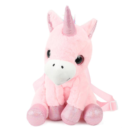 Toi-toys sac à dos peluche licorne 30 cm