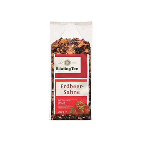 Bunting tee fruchtetee erdbeer-sahne sachet (6x 200gr)