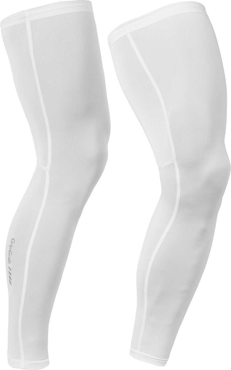Gripgrab - Jambières de protection UV UPF 50+ pour vélo d'été, manches de protection UV - unisexe - blanc