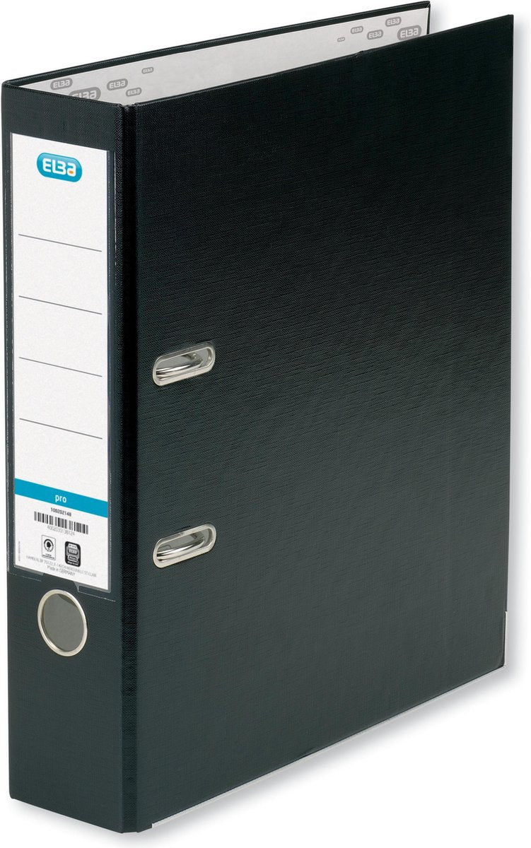 Classeur Elba smart pro pp - pack économique 5 pièces - noir