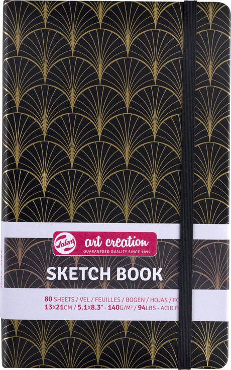 Talens art creation schetsboek art deco | 13 x 21 cm, 140 g, 80 vellen