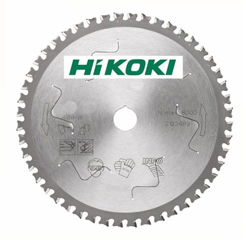 Accessoires Hikoki lame de scie circulaire hikoki 185x20 z48 - acier inoxydable.