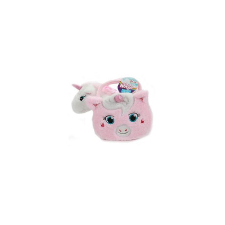 Licorne en peluche cheval de rêve dans un sac