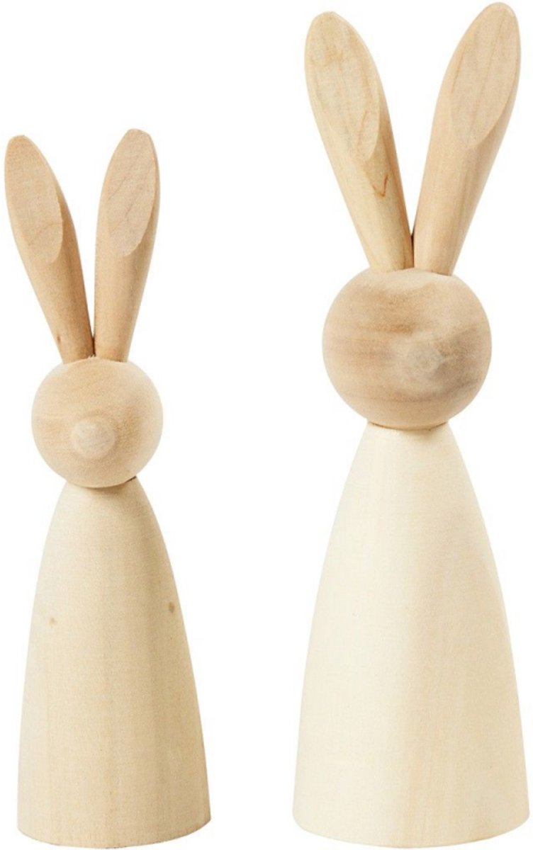 Entreprise créative https: www.ccobby.nl wooden-rabbits-h-12-14-cm-d-3-5-4-cm-2-piece-1-box