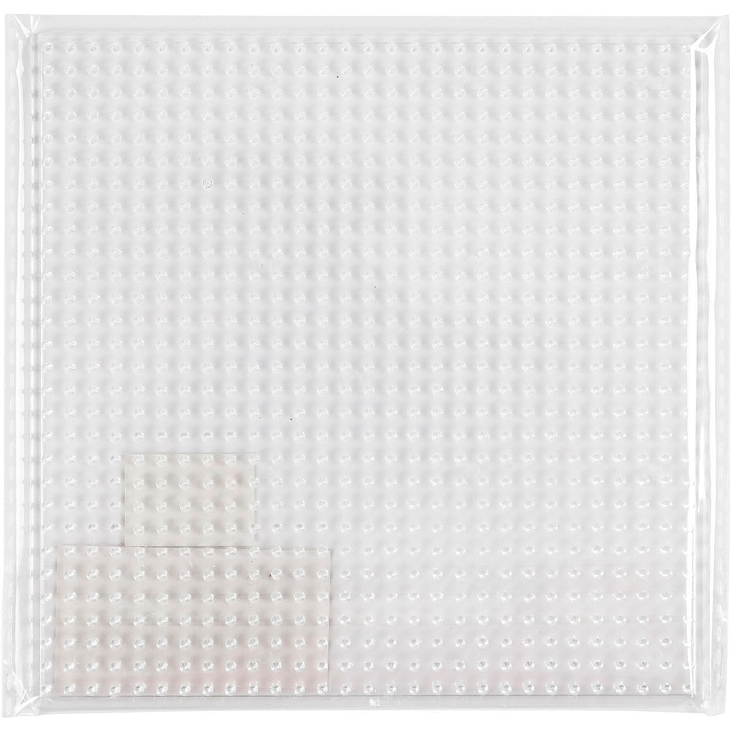 Creativ Company String perle signe carré Clear, 14,5 x 14,5 cm