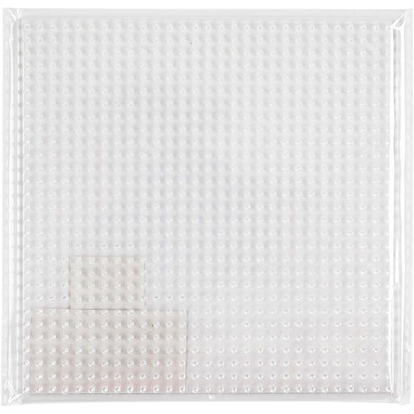 Creativ Company String perle signe carré Clear, 14,5 x 14,5 cm
