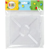 Creativ Company String perle signe Clear Square 15x15cm, 2st.