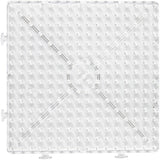 Creativ company plaque de base, grand carré, taille 15x15 cm, jumbo, transparente, 1 pièce