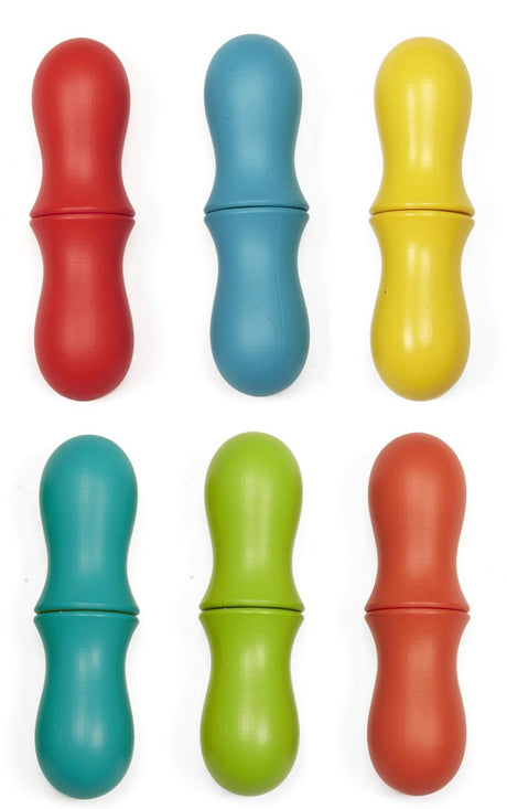 Porte-épis de maïs Kikkerland - porte-légumes - lot de 6 - en différentes couleurs - accessoires pratiques pour les barbecues et les dîners
