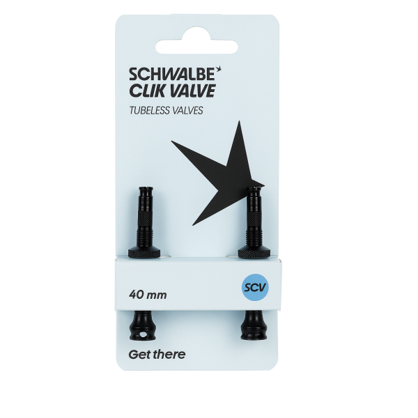 Valve tubeless Schwalbe scv 40 mm (2 pièces)