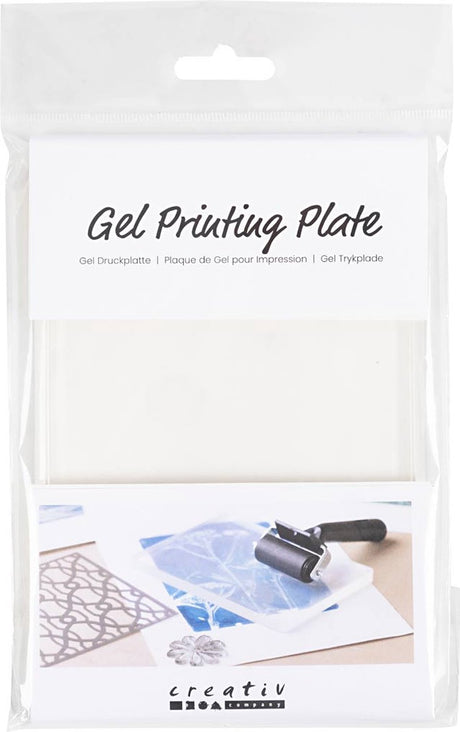 Société Creativ https: www.ccobby.nl plaque d'impression gel-taille-12-7x17-8x1-cm-mat-transparent-1-piece