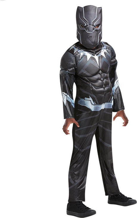 Costume de panthère noire The Avengers Rubie's en polyester taille 104 110