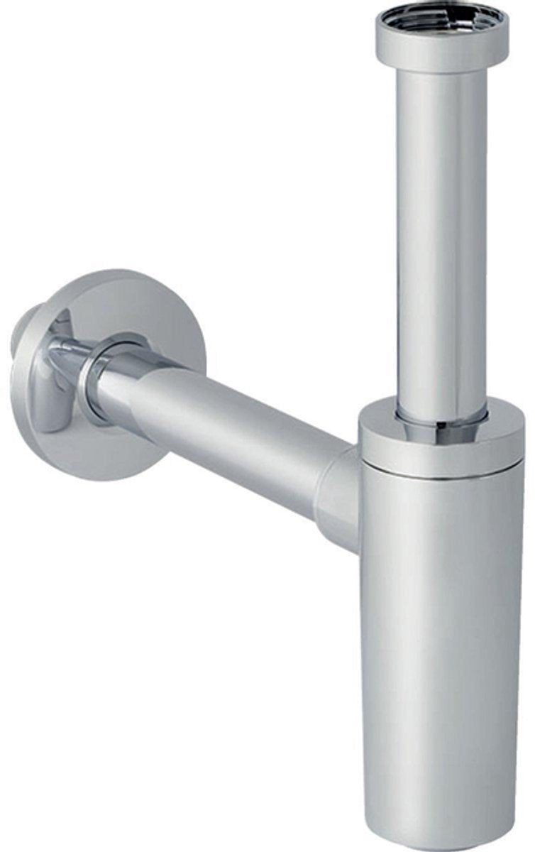 Siphon de lavabo Geberit en plastique 32 mm chromé