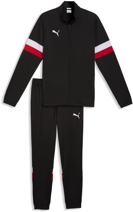 Survêtement Puma Individualrise Tracksuit pour homme - noir- blanc- rouge