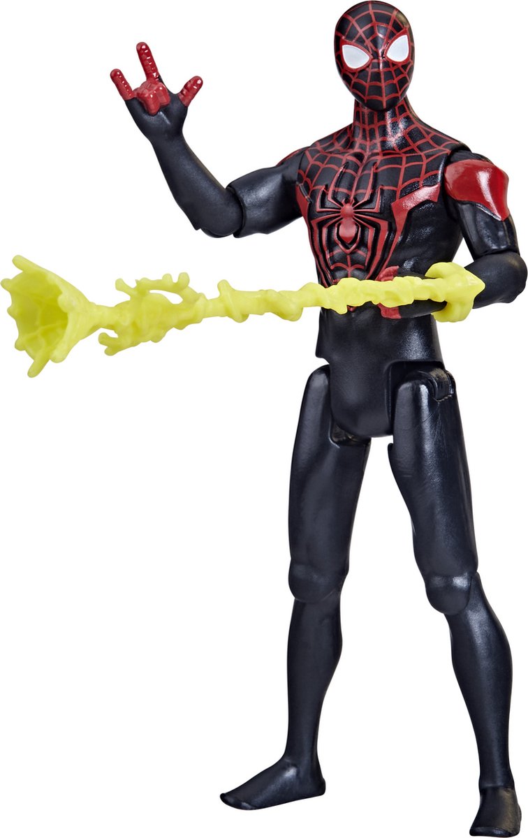 Spider-man merveille série de héros épiques miles morales